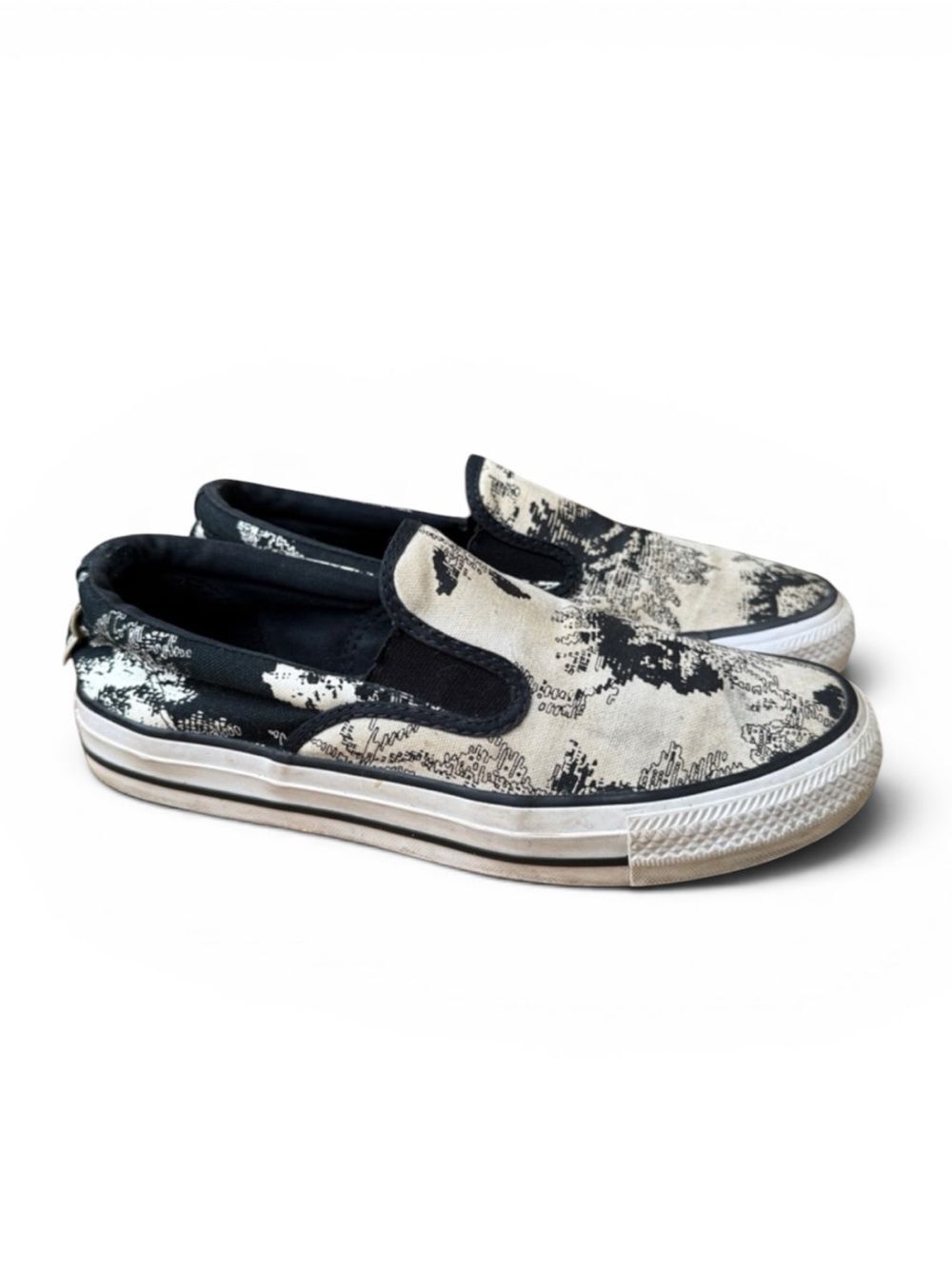 Converse Chuck Taylor All Star Floral Print Slip on Sneakers size 8